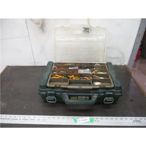 Fishing book with hooks