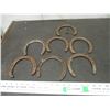 Image 1 : (7) Horse shoes