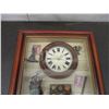 Image 2 : Shadow box picture with clock