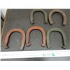 Image 3 : (5) horse shoes