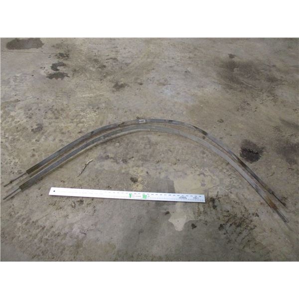 (2) Bands for slip tank on truck