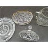 Image 7 : Old English Johnson bros cream + sugar + clear glass items