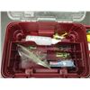 Image 3 : Fishing box with contents