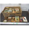 Image 1 : Box of vintage books (some western related) - Louis L'amour, Zane Grey, etc