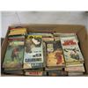Image 2 : Box of vintage books (some western related) - Louis L'amour, Zane Grey, etc