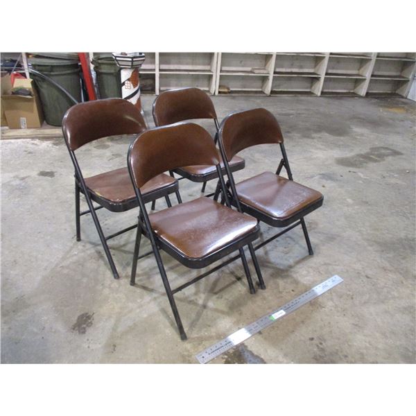 (4) Folding chairs