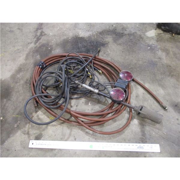 Propane hose (for grain dryer) + Blow torch + light