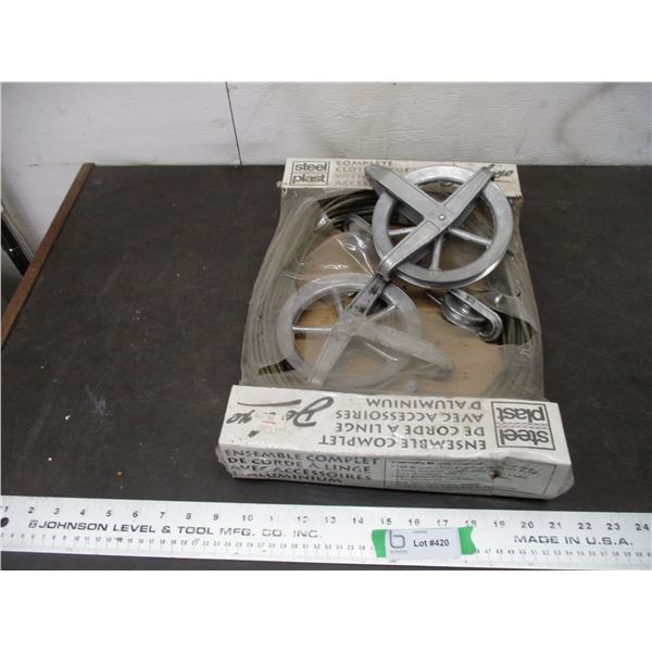 Complete clothesline kit