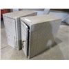 Image 5 : 2X THE BID PRICE - Truck tool boxes (with keys) 19x19x8 checkered plate