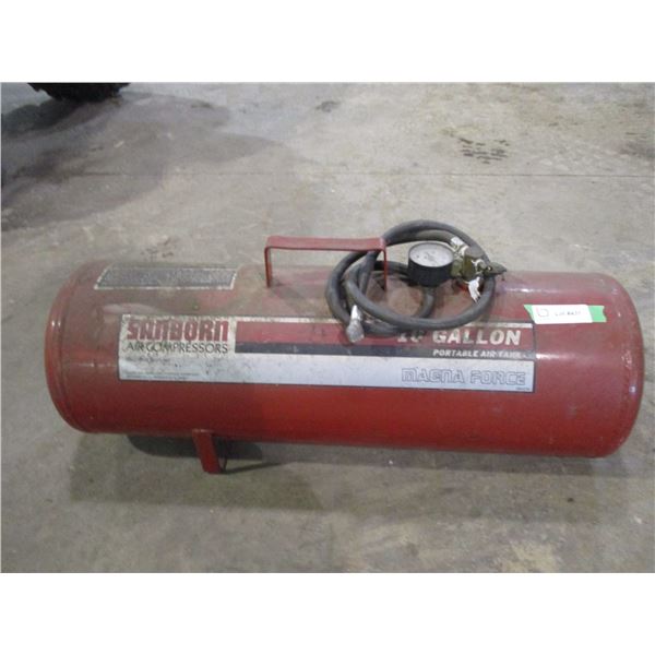 Sanborn 10 gallon air tank