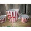 Image 3 : (5) Bowl fresh popcorn set