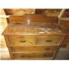 Image 2 : Vintage 5-drawer wood dresser - 39x18 40tall