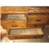 Image 5 : Vintage 5-drawer wood dresser - 39x18 40tall