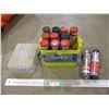 Image 1 : (12) TRC grease tubes in storage box