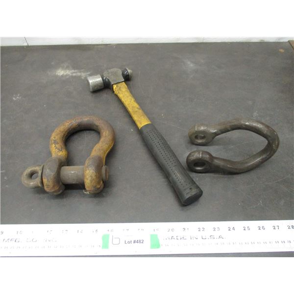 hammer + (2) clevis