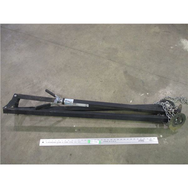 RV 5-wheel hitch stand