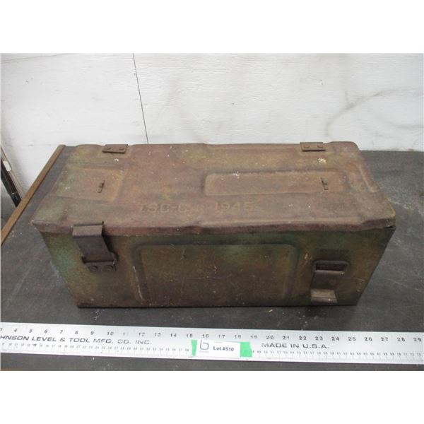 Army box - stamped 1945