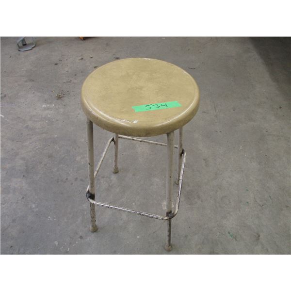 Metal stool