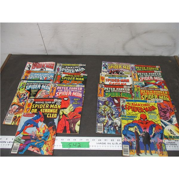 2X THE BID PRICE - (14) Spider Man Comics