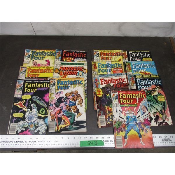 (13) Fantastic Four Comics