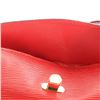Image 4 : Louis Vuitton Red Epi Leather Cluny Shoulder Bag