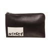 Image 1 : Alexander Mc Queen Black Leather Wang Clutch Bag
