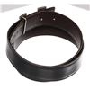 Image 6 : Hermes Black Brown Leather Reversible Mini Constance Belt 80