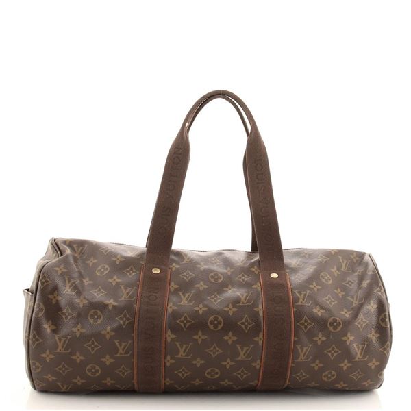 Louis Vuitton Brown Monogram Canvas Beaubourg Sporty Duffle Bag