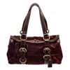 Image 1 : Coach Red Limited Edition Pony Hair Turnlock Satchel