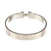 Image 4 : Hermes Pink Clic Clac Narrow Bracelet