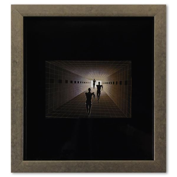 Etude De Perspective de la serie Graphismes 1 by Vasarely (1908-1997) by Vasarel