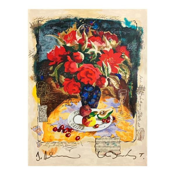 Red Flowers by Alexander & Wissotzky by Alexander & Wissotzky