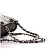 Image 7 : Chanel Black Triple CC Perforated Patent Leather Medium Tote Bag