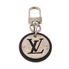 Image 1 : Louis Vuitton Silver Black Cut Circle Key Holder