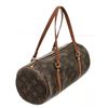 Image 3 : Louis Vuitton Brown Monogram Canvas Papillon 23cm Handbag