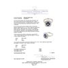 Image 5 : 1.62 ctw Sapphire and Diamond Ring - 14KT White Gold