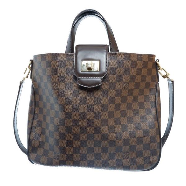 Louis Vuitton Damier Ebene Canvas Cabas Roseberry Bag