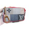 Image 2 : Louis Vuitton Blue Monogram Denim Micro Pochette Pouch