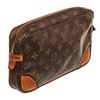 Image 3 : Louis Vuitton Brown Monogram Canvas Dragonne Clutch Bag