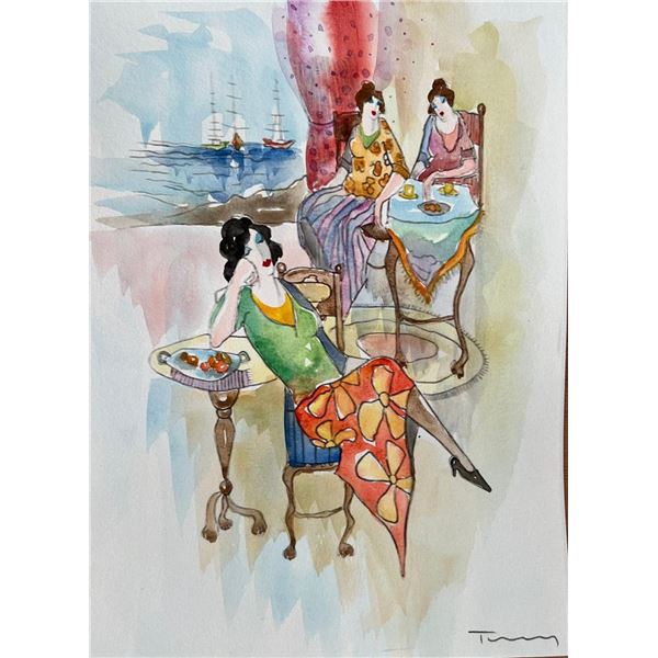 Itzchak Tarkay "Untitled Mini 25"