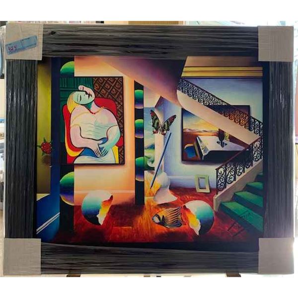 Ferjo "Sleeping Beauty" Custom Framed