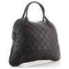 Image 2 : Chanel Black Quilted Coated Canvas Horizontal Sport Medium Weekender Bag