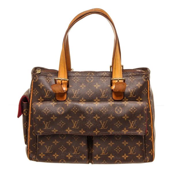 Louis Vuitton Viva Cite GM Brown Monogram Canvas Tote Bag