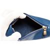 Image 6 : Louis Vuitton Blue Epi Leather Mini Papillon Pochette Bag