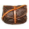 Image 1 : Louis Vuitton Brown Monogram Saumur 30cm Crossbody Bag