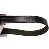 Image 7 : Hermes Black Leather Palladium Plated Behapi Double Tour Bracelet