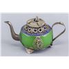 Image 2 : Jade and Silver Teapot
