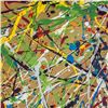 Image 3 : American Acrylic on Canvas Signed Jackson Pollock