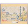 Image 2 : French Watercolor on Paper Signed Seurat