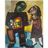 Image 1 : American Oil on Board Signed L. Segall